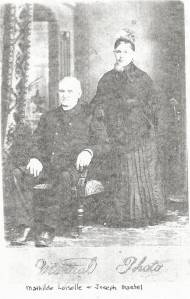 Joseph Trudel and Mathilde Loiselle 1889